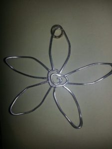 Flower pendant