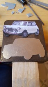 Mini keyring process