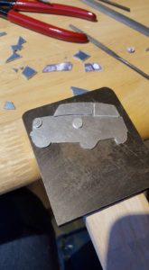 Mini keyring process