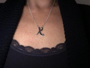 Katherine’s K pendant