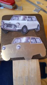 Mini keyring process