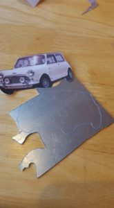 Mini keyring process