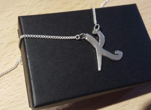 Katherine’s K pendant