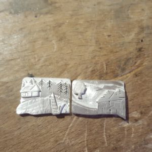 Sweden and Suffolk cufflinks