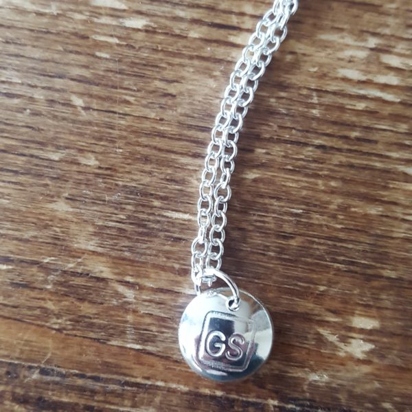 Netball charm necklace