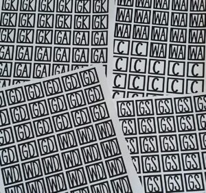 Netball position eco friendly labels