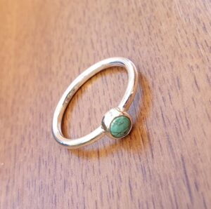 Green turquoise ring