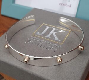 Silver and Gold Battle cuff